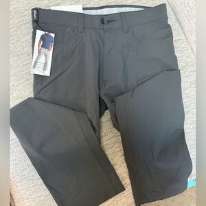 Haggar Men's Charcoal Chinos